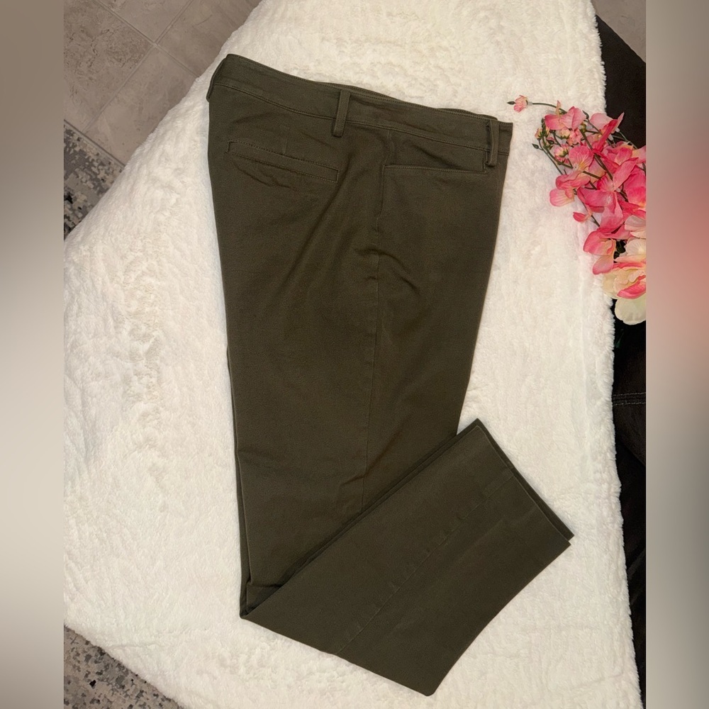 Ralph Lauren Olive Green Women's Dress Trousers Size 4